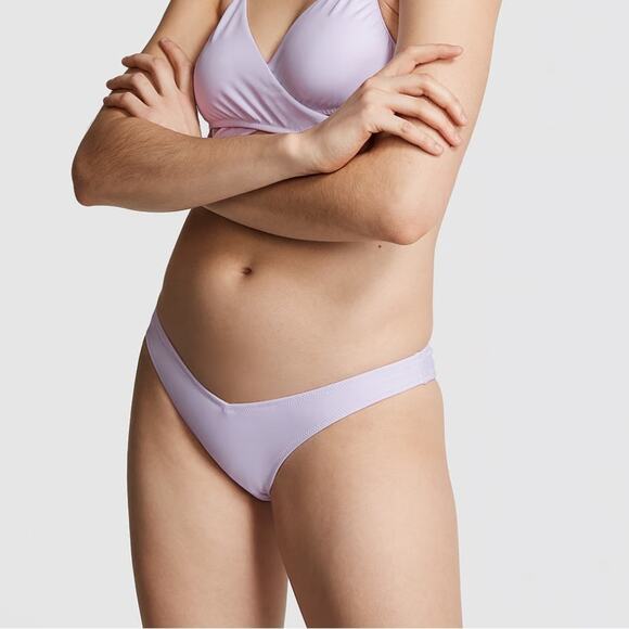 Victorias Secret Bikini Bottom Size XXL US 20 Lilac Purple Beachy Vacation Swim - Picture 5 of 12